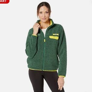 Columbia Women's University of Oregon Ducks Mountain Side Fleece Jacket Coat